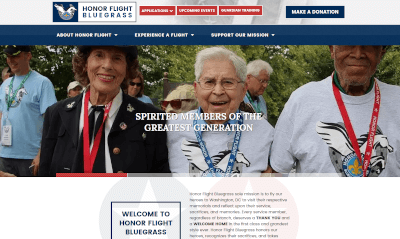 Honor Flight Bluegrass Website Thumbnail